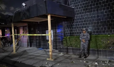 Entrada de la discoteca Jet Set.