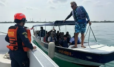 Armada Nacional durante los operativos de control y vigilancia.