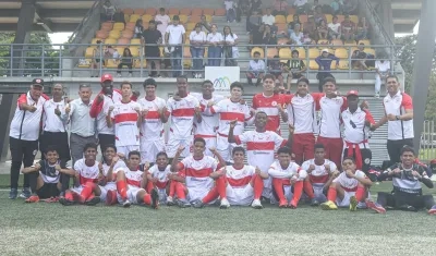 Selección Atlantico sub-13 de fútbol. 