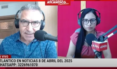 Transmisión de Atlántico en Noticias.