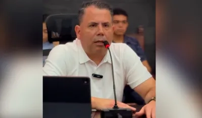 Diputado Harry Canedo Acosta, autor y ponente del proyecto.