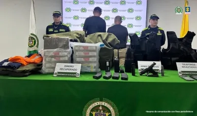 Jhon Jairo Donado Pinto y Alcides Alberto Villazón Durán.