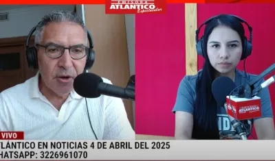 Transmisión de Atlántico en Noticias.