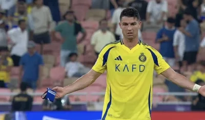 Cristiano Ronaldo, delantero portugués del Al Nassr.