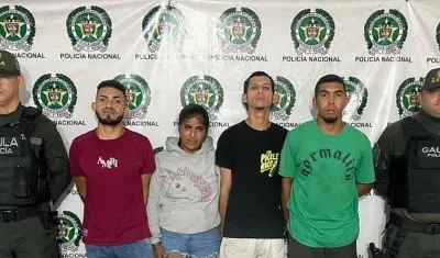 Capturados por el Gaula. 