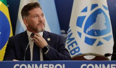 Alejandro Domínguez, presidente de la Conmebol. 