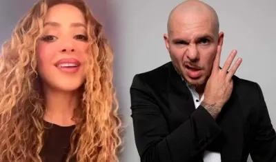 Shakira y Pitbull.