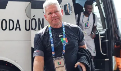 Hernán Darío Herrera, técnico del Once Caldas. 