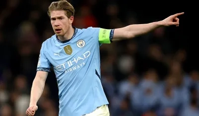 Kevin De Bruyne llegó al City en 2015 procedente del Wolfsburgo.
