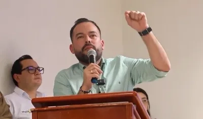 Edwin Palma, ministro de Minas y Energía. 