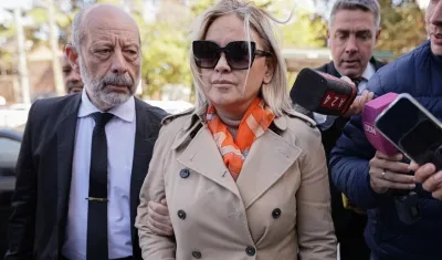 Verónica Ojeda, expareja de Diego Maradona. 
