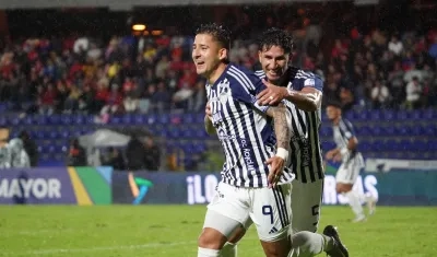 Guillermo Paiva, autor del gol del empate de Junior ante el Pasto. 