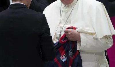 El Papa Francisco era un gran aficionado al fútbol. 