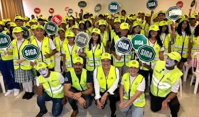 Patrullas de tránsito escolares. 