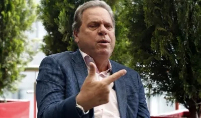 El barranquillero Ramón Jesurun, presidente de la Federación Colombiana de Fútbol. 