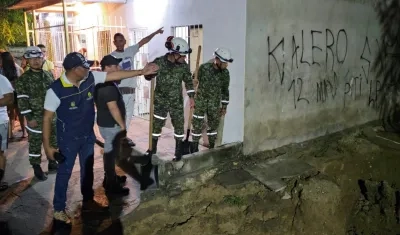 Organismos de socorro atienden las emergencias en Soledad.