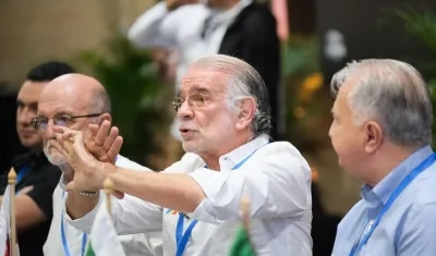 El gobernador Eduardo Verano.