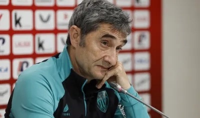 Ernesto Valverde, entrenador del Athletic Bilbao.