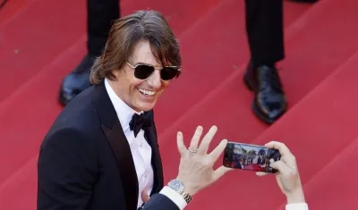 Tom Cruise en el estreno de 'The Final Reckoning' durante el Festival de Cine de Cannes. 