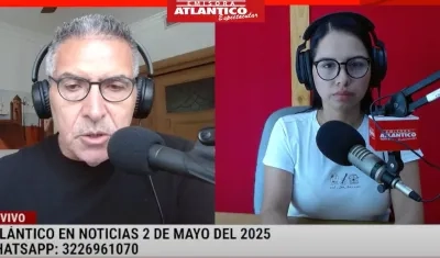 Transmisión de Atlántico en Noticias.