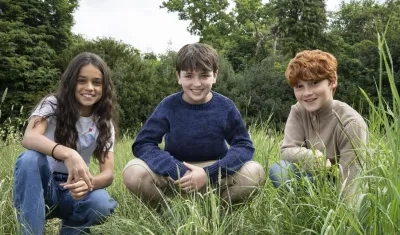 Arabella Stanton, Dominic McLaughlin y Alastair Stout. 