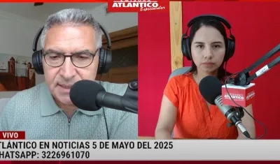 Transmisión de Atlántico en Noticias.