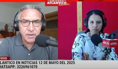 Transmisión de Atlántico en Noticias.