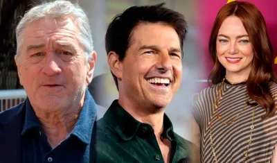 Robert de Niro, Tom Cruise, Emma Stone. 
