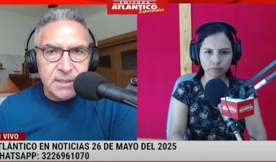 Transmisión de Atlántico en Noticias.