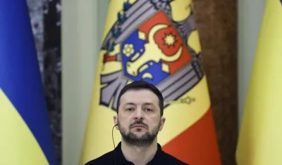  Volodímir Zelenski, Presidente de Ucrania.