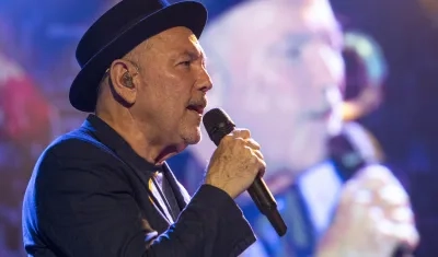 El cantante panameño Rubén Blades. 