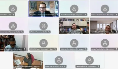 Audiencia de este miércoles 14 de mayo.