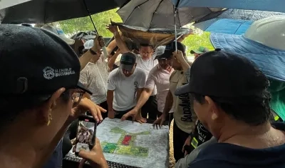 Alcalde Alejandro Char en inicio de obras de parque en urbanización La Playa.