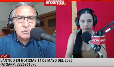 Transmisión de Atlántico en Noticias.