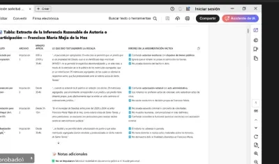 Intervención del defensor de Francisco Mejía.