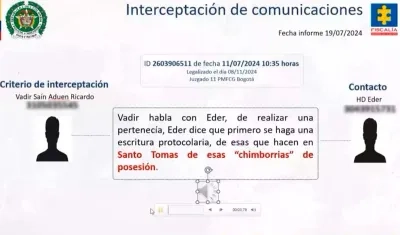 Prueba de interceptaciones. 