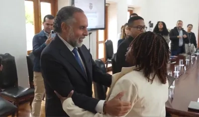 Armando Benedetti y Francia Márquez.