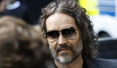 El actor y comediante británico Russell Brand.