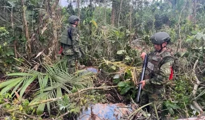 Soldados de la Brigada de Selva 19