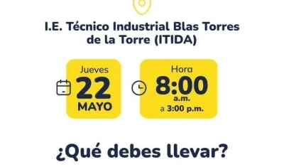El evento será este jueves 22 de mayo. 