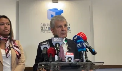 Presidente de la CCI, Juan Martín Caicedo.