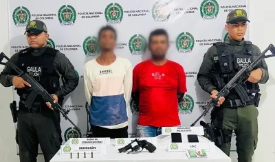 Capturados en jurisdicción del municipio de Plato. 