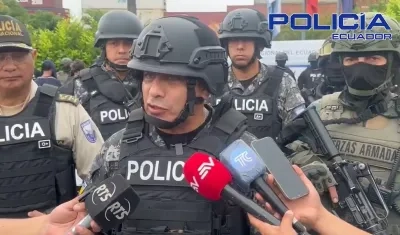 General Pablo Dávila, nuevo comandante de la Policía.