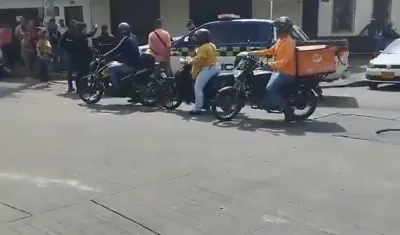 Lugar donde fue asesinato el primo del padrastro de Lyan.