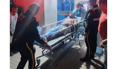 Una de las víctimas.