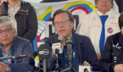 Fabio Arias Giraldo, presidente de la CUT. 