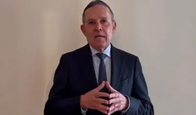 Efraín Cepeda, presidente del Senado de la República. 