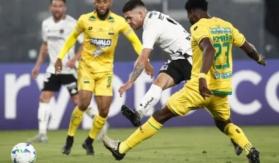 Acción del partido.