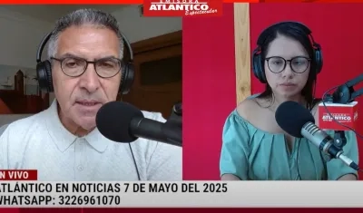 Transmisión de Atlántico en Noticias.