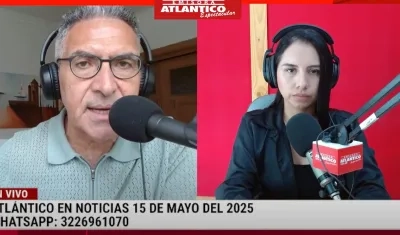 Transmisión de Atlántico en Noticias.